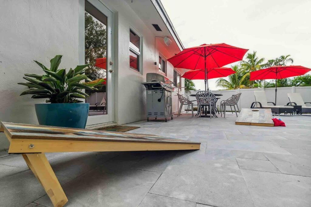 Private Oasis With Pool Near Beaches, Dining & Las Olas Fort Lauderdale Bagian luar foto