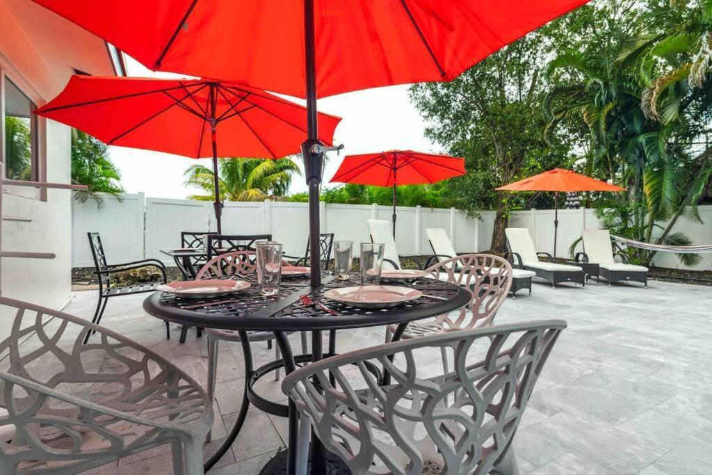 Private Oasis With Pool Near Beaches, Dining & Las Olas Fort Lauderdale Bagian luar foto